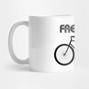 Freedom bike design Mug